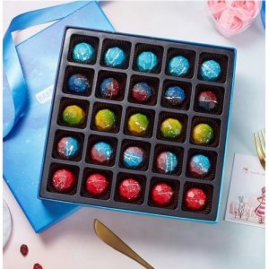 Buy cheap Modern Luxury CMYK Bonbon Paper Box for Romantic Wedding Chocolate Packaging from wholesalers