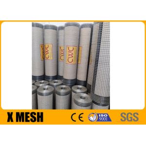 18 Ga Galvanized Stainless Steel Welded Mesh Roll BWG 30