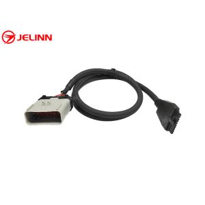 Buy cheap PT30 ELD Device Cable 14Pin RP1226 Cable for Electronic Logging Device Heavy Duty Trucks in North America from wholesalers