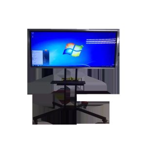 Buy cheap Tempered Glass Screen LCD Digital Signage Display Multimedia Interactive Whiteboard from wholesalers