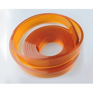 Buy cheap Flat Scratch Resistant Solvent Ink Scraper Screen Printing Squeegee Strip from wholesalers