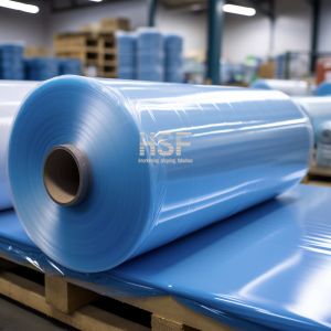 Buy cheap RoHS Translucent Blue Cast Polypropylene Silicone Coated Release Film from wholesalers