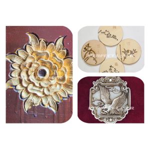 1.5KW 3D CNC Router Engraving Machine High Precision DSP Control System For Wood