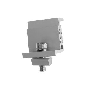 Buy cheap ISO9001 Roof Mounting End Clamp Solar 1.4KN/M2 Aluminum Solar Panel Kit 45 Degree from wholesalers