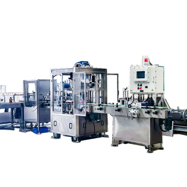 Buy cheap 250-500ml Fully Automatic Small Bottle Filling Machine with SS304/SS316 Construction and 1000-2000 BPH Speed from wholesalers