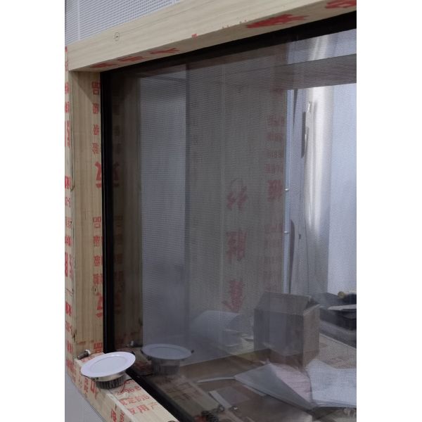 Quality EMI Hollow EMC Radiation Protection Shielding Window Glasses 2400mm for sale