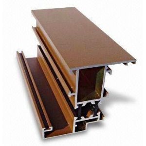 Buy cheap Mill Finish Aluminum Curtain Wall Profile Bronze / Black Energy Saving from wholesalers