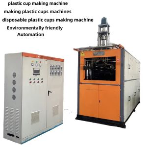 Buy cheap Used thermoforming machine fully automatic and easy to operate edible coffee cup making machine plastic cup making machine from wholesalers