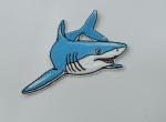 Buy cheap Embroidery Clothes Shark Labels Heat Transfer Patches Washable Customized from wholesalers