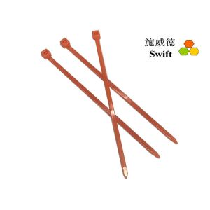 Buy cheap Orange Self Locking 100mm Nylon UL94V2 Bulk Cable Ties from wholesalers
