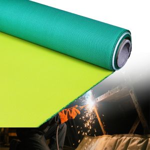 High Temperature Resistance PU Coated Fiberglass Fabric with 1800C Heat