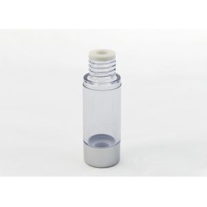 Buy cheap Cylindrical Makeup Pump Bottle 80ml 200ml Aluminum Cap Frosted Custom Color from wholesalers