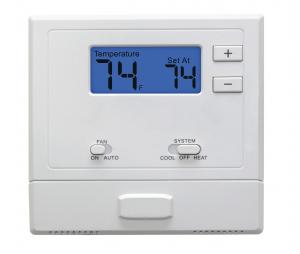 Buy cheap 2 Stage Heat Pump Air Conditioner Non Programmable Thermostat For Homes  product