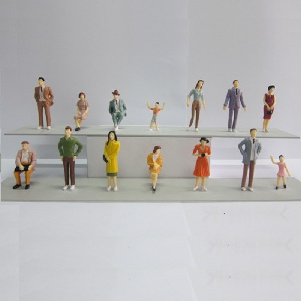 Buy cheap 1:30 color figures,model figures,scale figures,plastic model people,painted ABS figures from wholesalers