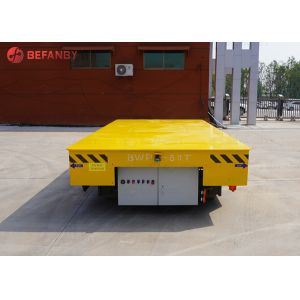No Rail Electric Steerable 30 Ton Trolley Platform