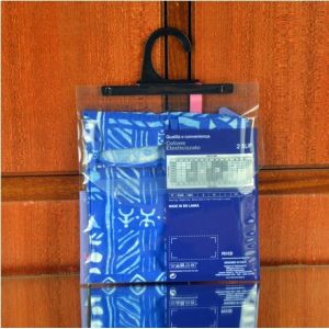 Buy cheap Garment  Laminated Zip Plastic Poly Bag with Hanger Custom Printed from wholesalers
