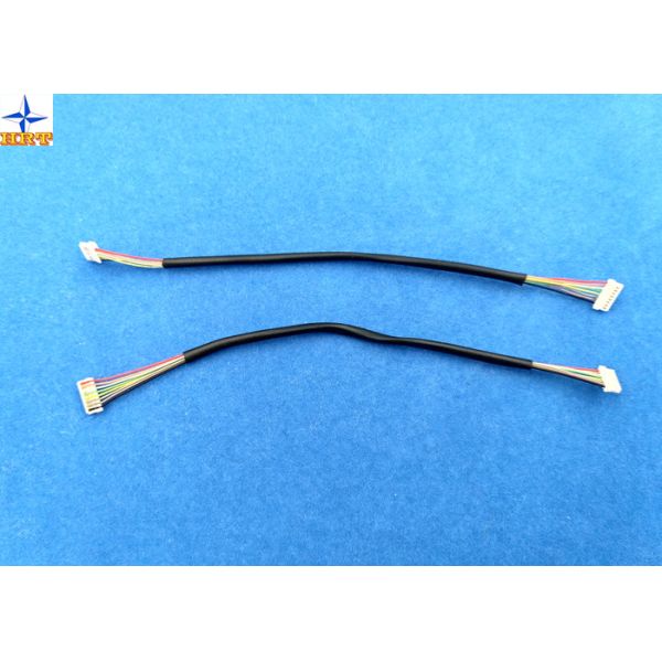 Buy cheap wire harnesses with 0.8mm pitch compatible SUR connectors IDC cables with hot shrink sleeve from wholesalers