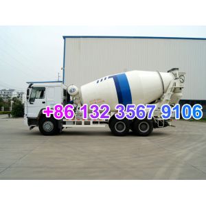 Buy cheap 8CBM 9CBM 10 CBM HOWO Chassis 6x4 HJS5256GJBHA Cement Mixer Truck For Ghana from wholesalers