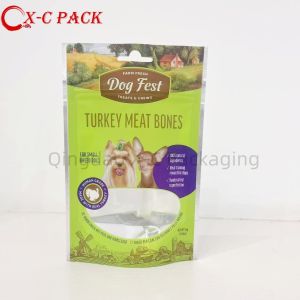 Buy cheap Eco-Friendly Biodegradable Bags for Pet Food Attractive Printed Three Side Seal Bag for Pet Treats from wholesalers