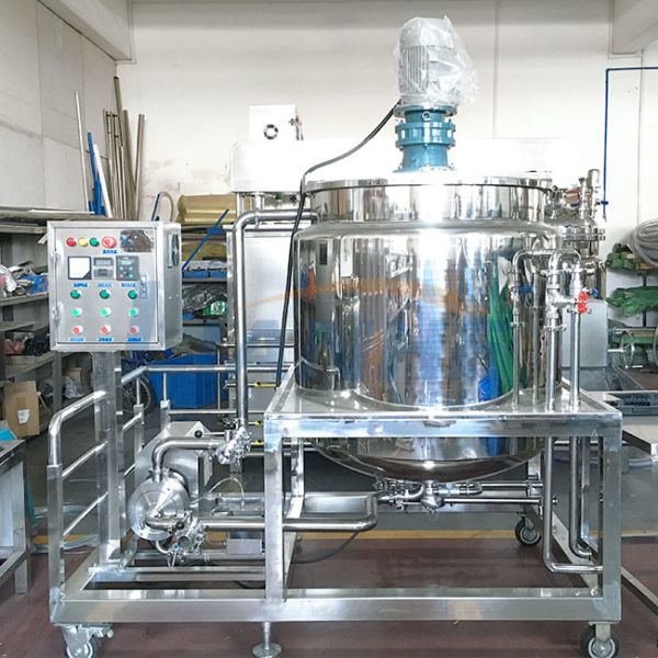 Quality 500L Homogenizer Emulsifier Mixer with High Shear Emulsification Pump for sale