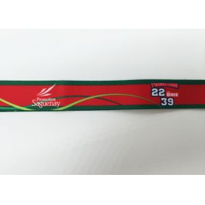 Buy cheap Eco - Friendly Polyester Material Dye Sublimation Lanyards With Metal Hook from wholesalers
