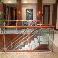 Buy cheap TESIA Modern Glass Balustrade Railing For Apartment Balcony Deck Terrace product