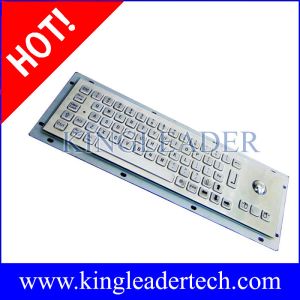 Rugged Waterproof Industrial Computer Keyboard In Metal With Integrated