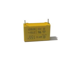 Buy cheap PFI -Capacitors .3.3uf MKP-X2 Blue Polypropylene Capacitor With CQC from wholesalers