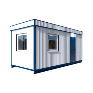 Thermal Insulation Flat Pack Container Fireproof 20ft Luxury Prefab Container