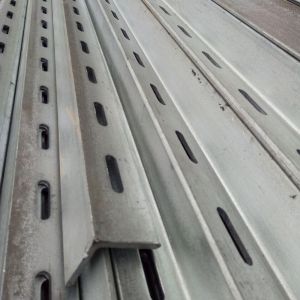 Buy cheap Corrosion Resistant Galvanized Slotted Angle Iron For Industrial Applications from wholesalers