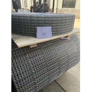 Galvanized Offshore Pipeline Counterweight Mesh 190.5mm x 140m