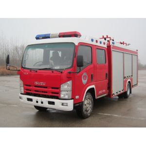 Buy cheap ISUZU 4x2 Water Foam Fire Rescue Vehicles Mini 4 Ton For Emergency Rescue from wholesalers