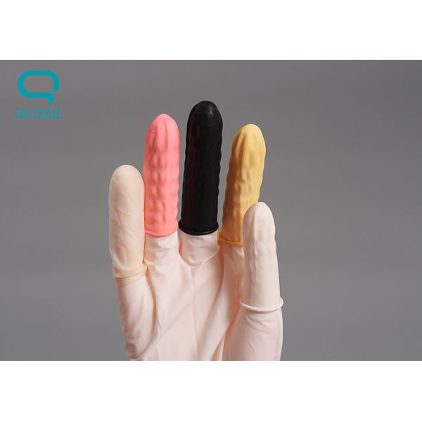 Quality Comfortable ESD Cleanroom Cut Off Finger Cots  Electricity Protection for sale