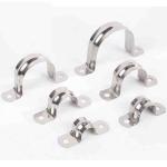 Buy cheap Rust Prevention U Shaped Metal Saddle Clip For  Pipelines Installation from wholesalers