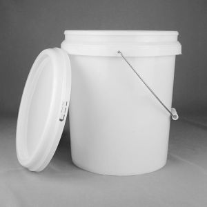 Buy cheap Paint 5 Gallon Round Plastic Bucket White Plastic Pail For Coating from wholesalers
