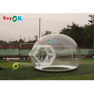 Buy cheap 3m/4m Commercial Grade Inflatable Bubble House Tent For Party Balloons Decorations from wholesalers