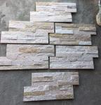 Buy cheap Golden Wood Vein Quartzite Stone Panels,Sclad Stone Veneer,Quartzite Culture Stone,Natural Stone Cladding,Stacked Stone from wholesalers