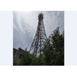 Buy cheap Four Legged  GSM Antenna Tower With Reinforcement Tower Members from wholesalers
