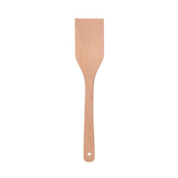 Quality Nonstick Beech Wooden Handle Kitchen Pot Shovel Pot Spatulas for sale