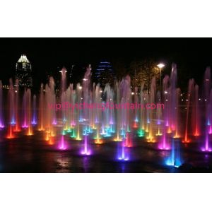 Buy cheap DN15 - DN40 Water Fountain Spray Heads Forthy / Air Mixed Fountain Nozzle Brass Material from wholesalers