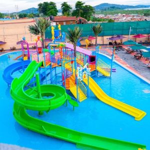 Customization Upon Request Interactive Water Play Equipment Working Type With