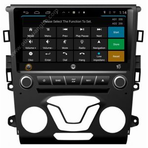 Buy cheap Ouchuangbo Ford Mondeo 2014 audio DVD GPS android 4.4 1024*600 AUX MP3 SD S160 platform from wholesalers