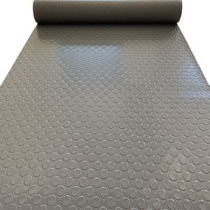 3mm Horse Stall Mattress Floor Rubber Mat 16.4 X 3.3 Fts Heavy Duty Coin Grip