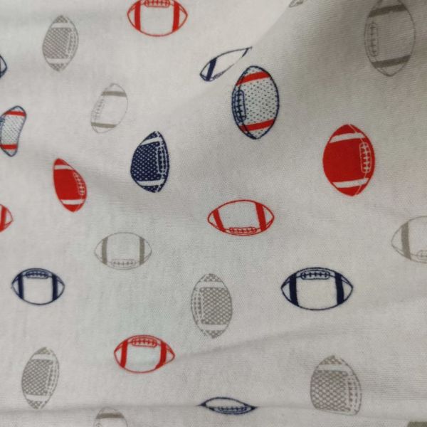 Quality 95% Cotton 5% Spandex Printed Interlock Knitted Fabric 190G 40S for sale
