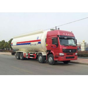 China Semi Bulk Cement Truck With 4 Stroke Electronic Fuel Injection Diesel Engine on sale