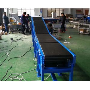 Customizable Speed PVC or PU Belt Conveyor with Adjustable Height