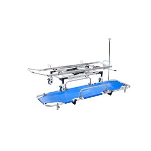 Buy cheap Manual Ambulance Folding Stretcher 180kg Load High Strength Aluminum Alloy from wholesalers
