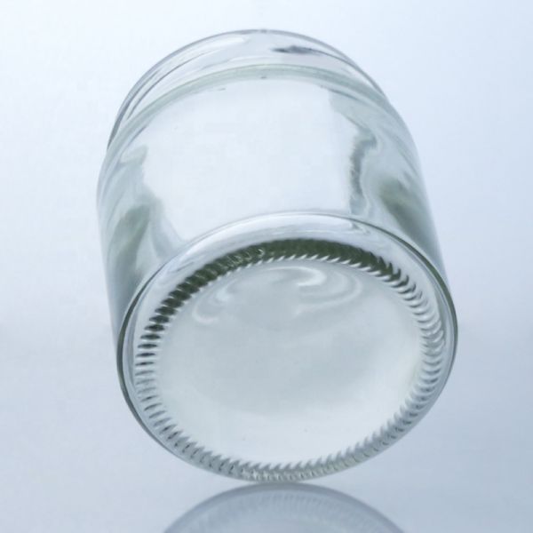 120ml Mini Transparent Liquor Glass Bottle for Vodka Whisky Rum Gin Brandy Honey Milk