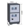 Buy cheap Electronic Deposit Safe Box for Home/Office 371-460mm Width Appearance and Anti-theft from wholesalers