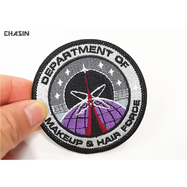 Quality Customized Name Patches Embroidered, Custom Embroidered Brand Logo Appliques Patch, Patch Shapes For Embroidery for sale